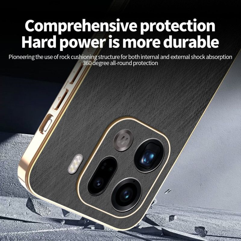 Futerały Oppo Find X9 Pro 5g Etui Na Telefon Kadem Efekt Skóry