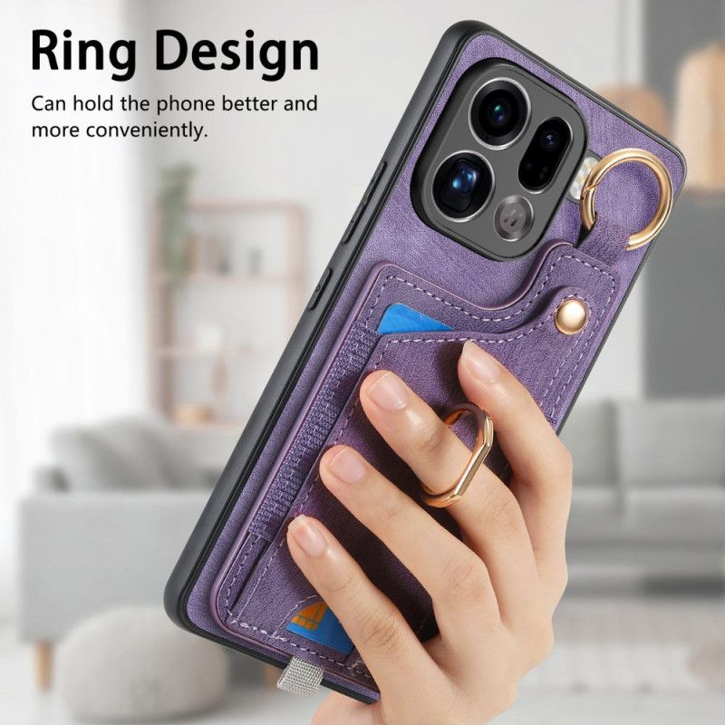 Futerały Oppo Find X9 Pro 5g Etui Na Telefon Etui Na Karty I Karty Z Pierścionkami