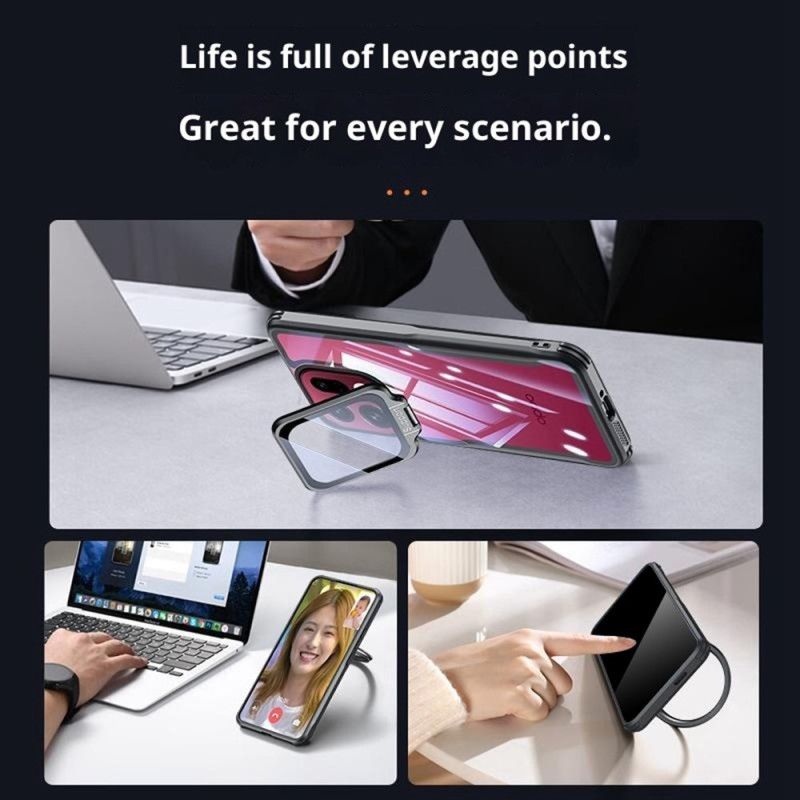 Futerały Oppo Find X9 Pro 5g Etui Na Telefon Przezroczysty Z Podstawką I Osłoną Kamery