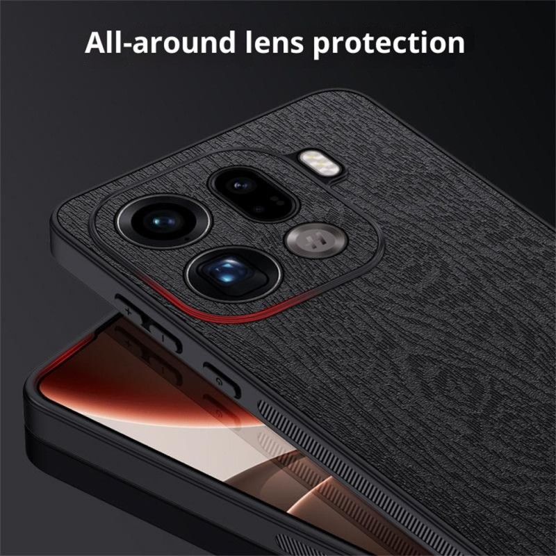 Futerały Oppo Find X9 Pro 5g Etui Na Telefon Tekstura Drewna