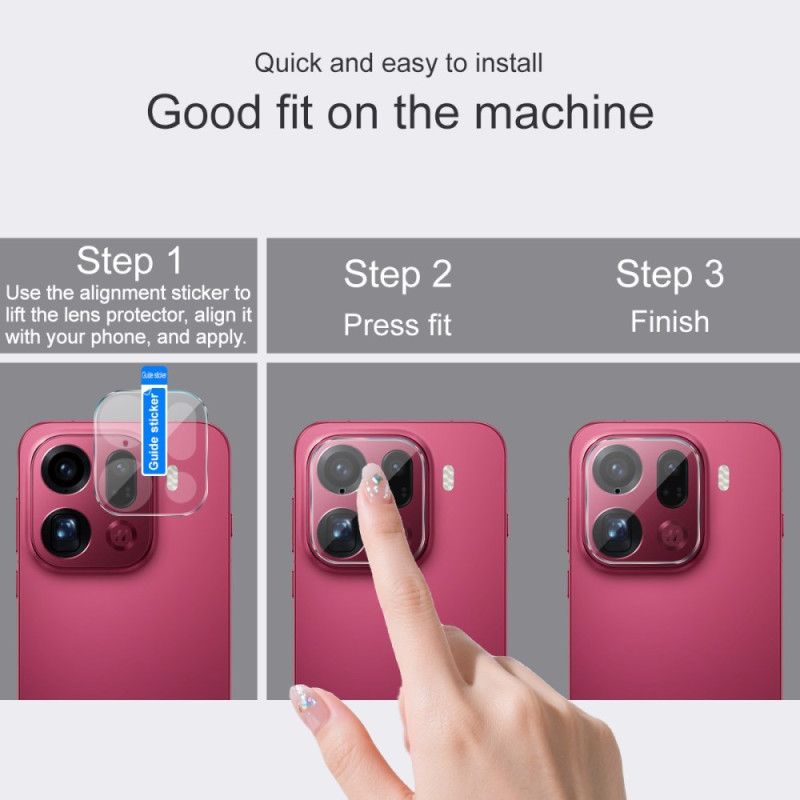 Ochraniacz Obiektywu Ze Szkła Hartowanego Do Oppo Find X9 Pro 5g