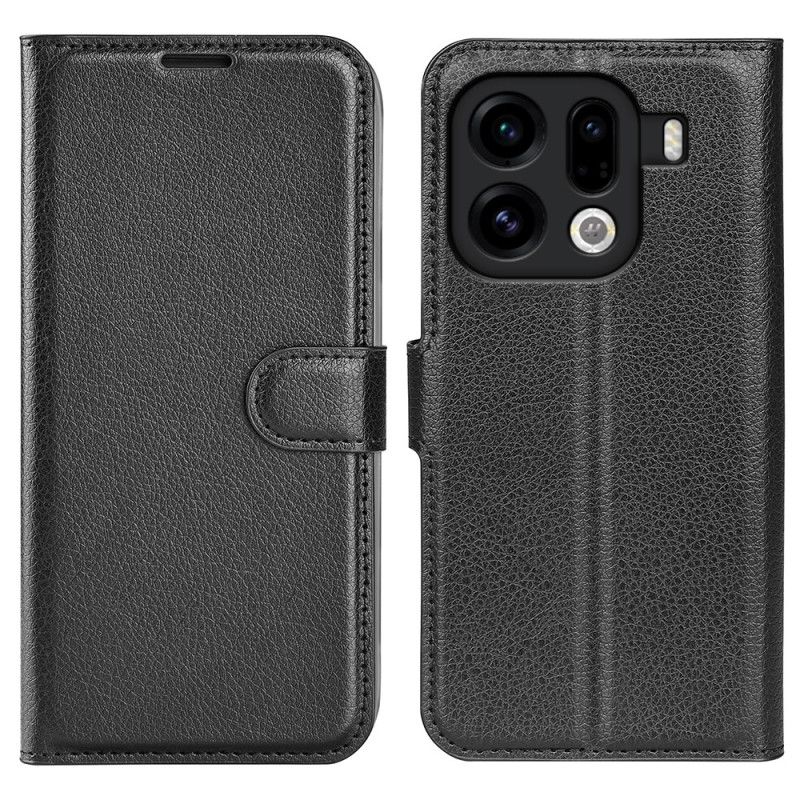 Pokrowce Oppo Find X9 Pro 5g Skóra Syntetyczna Liczi