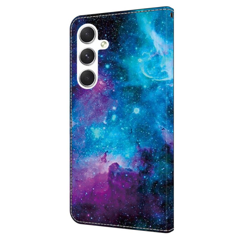 Etui Folio Samsung Galaxy A16 5g Kosmiczne Niebo Etui Ochronne
