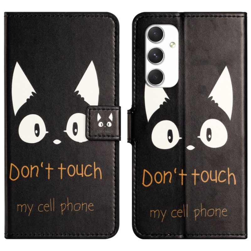 Etui Folio Samsung Galaxy A16 5g Nie Dotykaj Mojego Telefonu Komórkowego Etui Ochronne