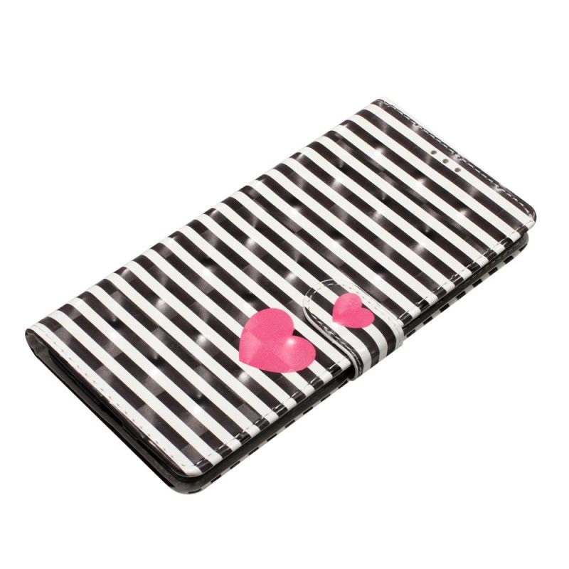 Etui Folio Samsung Galaxy A16 5g Paski I Serca Etui Ochronne