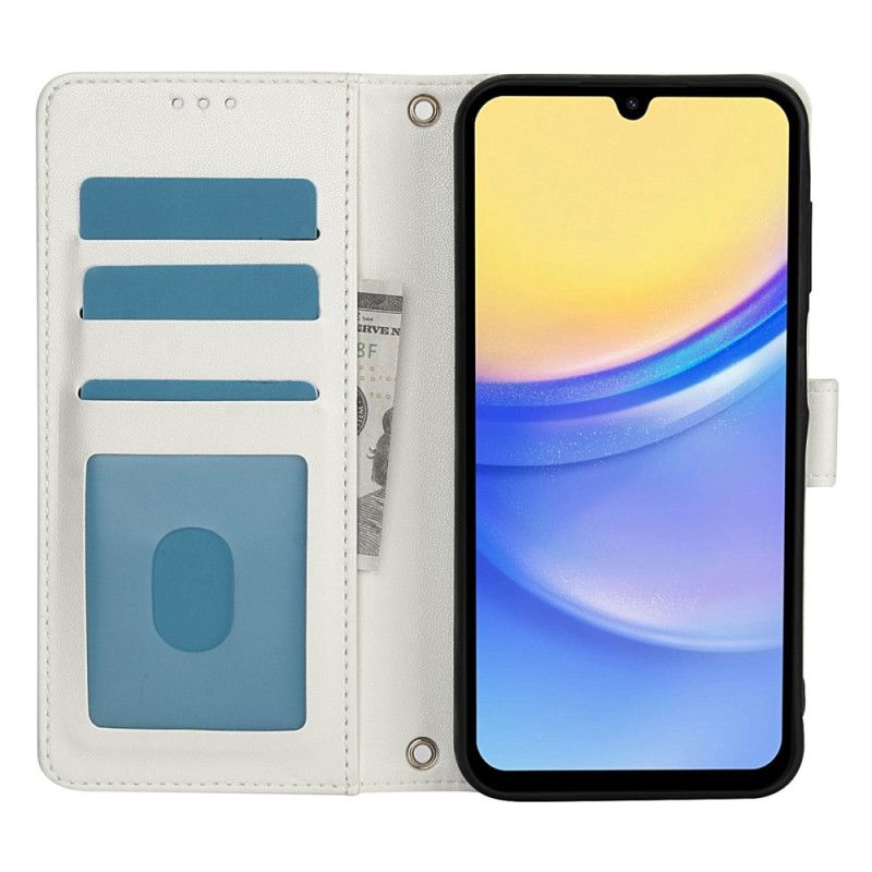 Etui Folio Samsung Galaxy A16 5g Portfel Z Paskiem Etui Ochronne