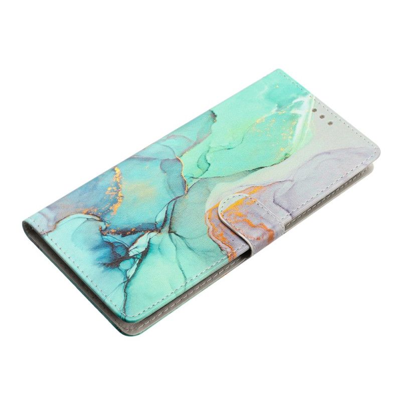 Etui Folio Samsung Galaxy A16 5g Zielony Marmur Etui Ochronne