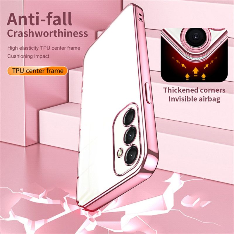Etui Samsung Galaxy A16 5g Krawędzie W Stylu Metalowym Etui Ochronne