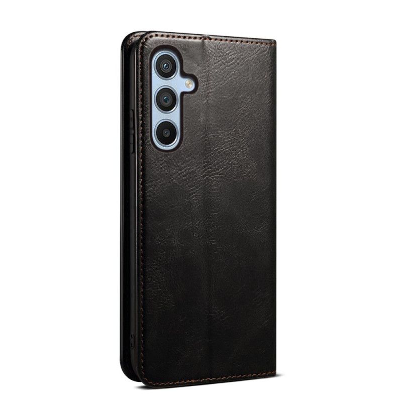 Flip Kotelot Samsung Galaxy A16 5g Etui Na Telefon Woskowana Imitacja Skóry