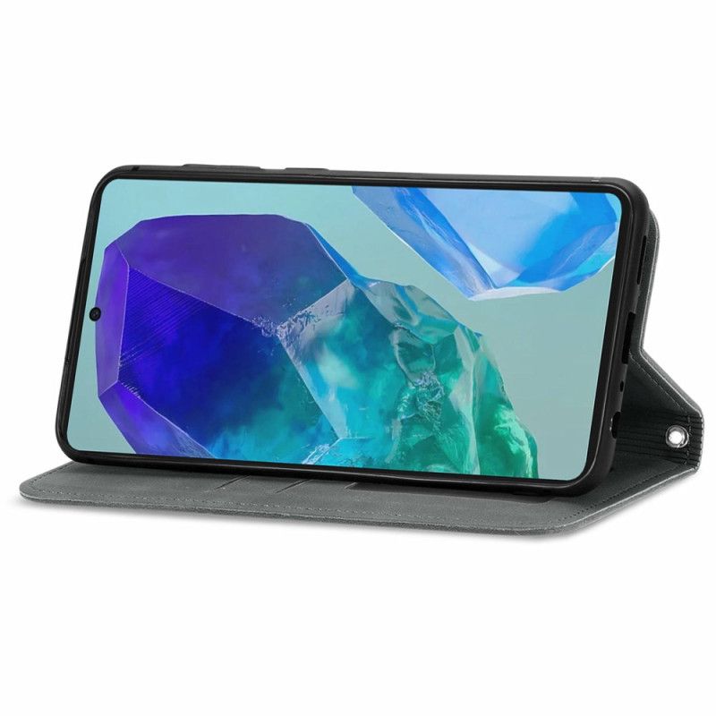 Flip Kotelot Samsung Galaxy A16 5g Zamszowy Styl Etui Ochronne