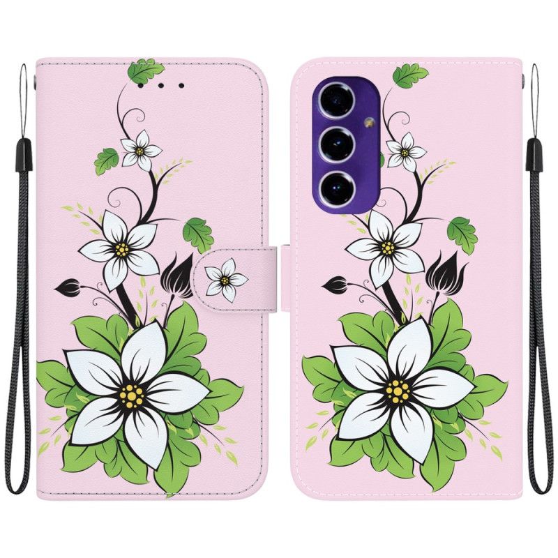 Obudowa Samsung Galaxy A16 5g Etui Na Telefon Wzór Lilii