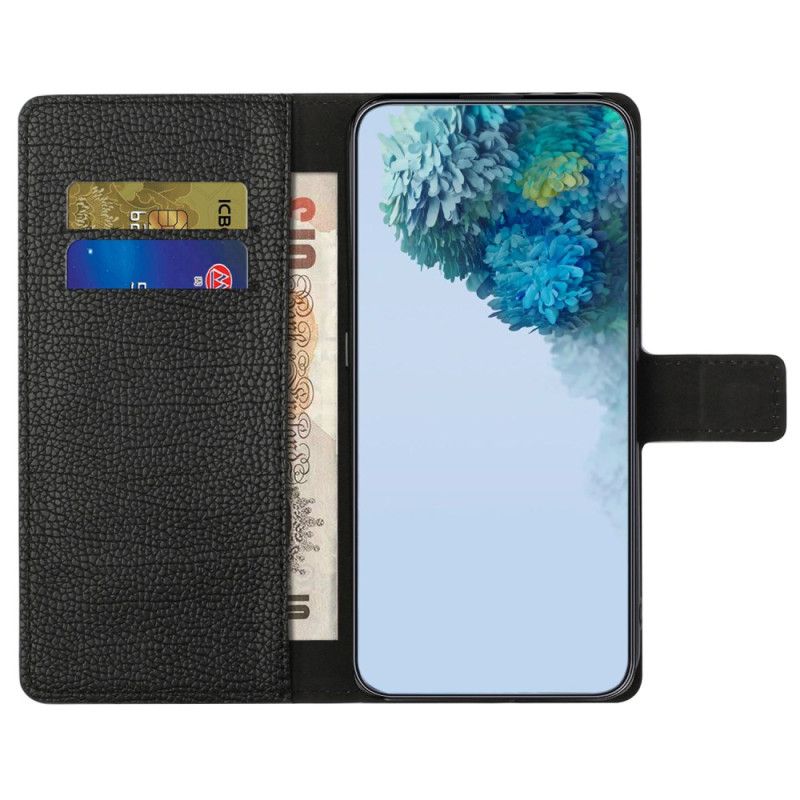 Skórzany Futerał Samsung Galaxy A16 5g Etui Na Telefon Efekt Skóry Liczi