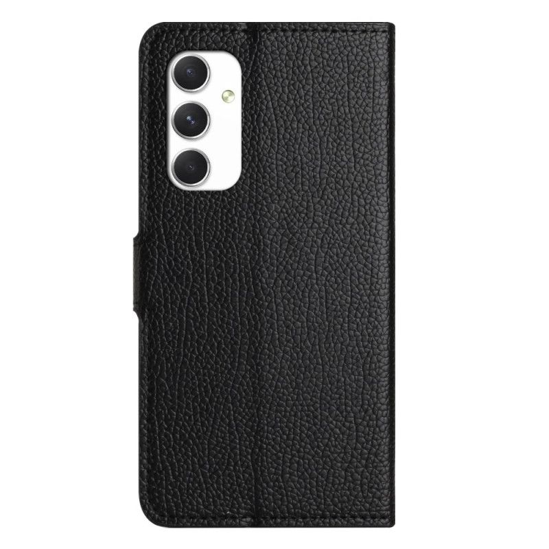 Skórzany Futerał Samsung Galaxy A16 5g Etui Na Telefon Efekt Skóry Liczi