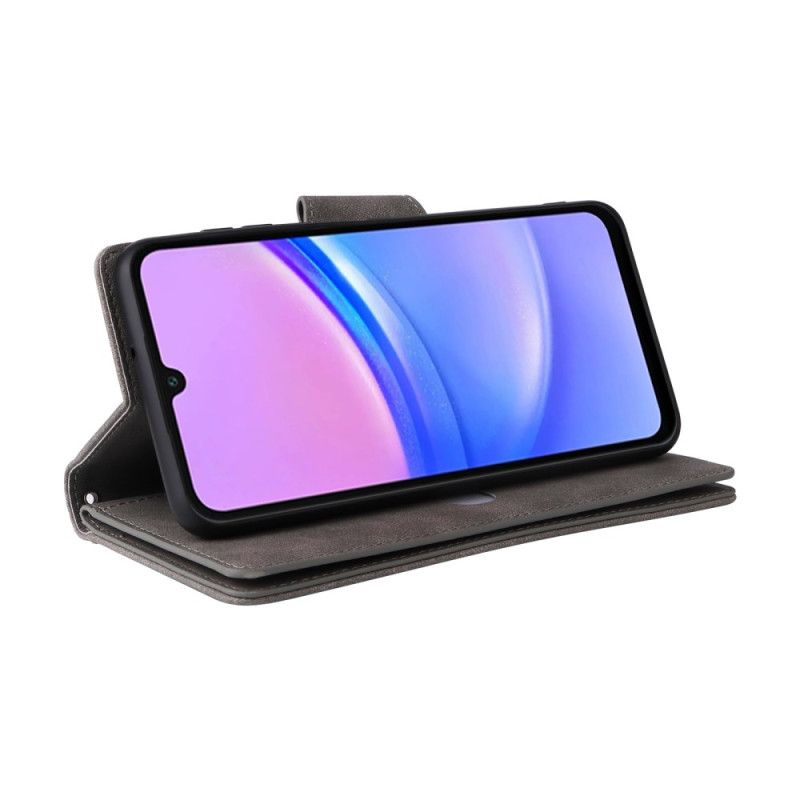 Skórzany Futerał Samsung Galaxy A16 5g Etui Na Telefon Portfel Z Efektem Zamszu