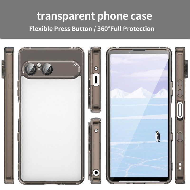 Etui Do Sony Xperia 10 Vii Przezroczysty Silikon