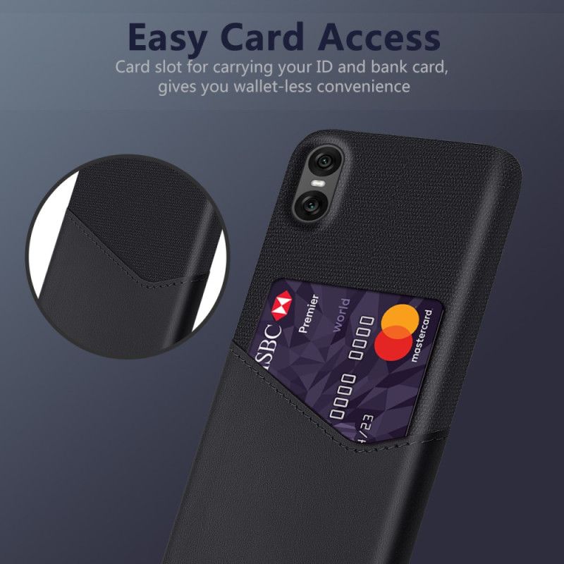 Etui Do Sony Xperia 10 Vii Uchwyt Na Karty