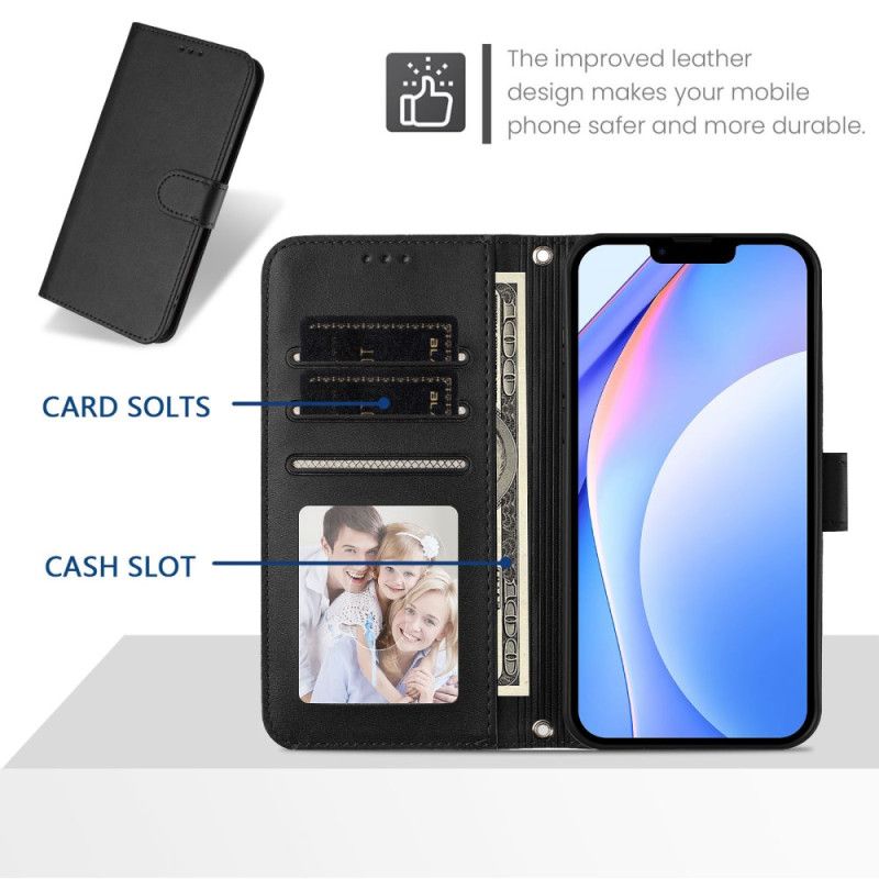 Etui Folio Do Sony Xperia 10 Vii Efekt Skóry