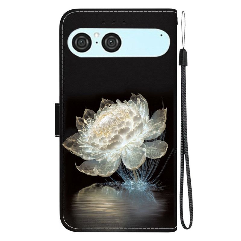 Etui Folio Do Sony Xperia 10 Vii Piwonia