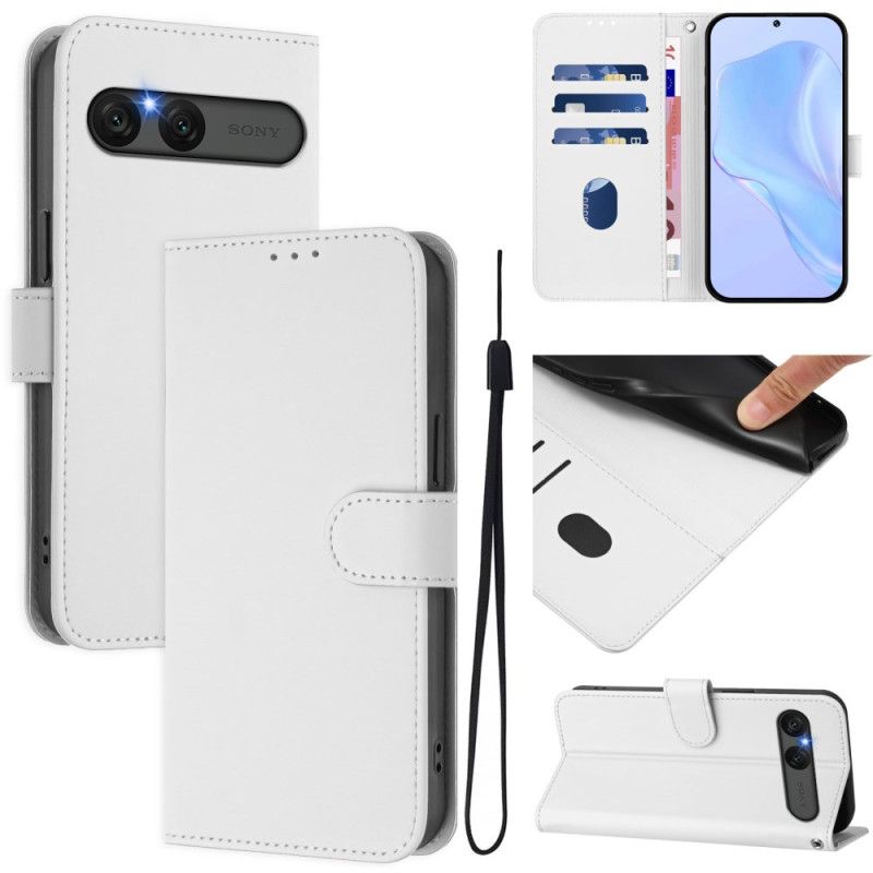 Etui Folio Do Sony Xperia 10 Vii Sztuczna Skóra