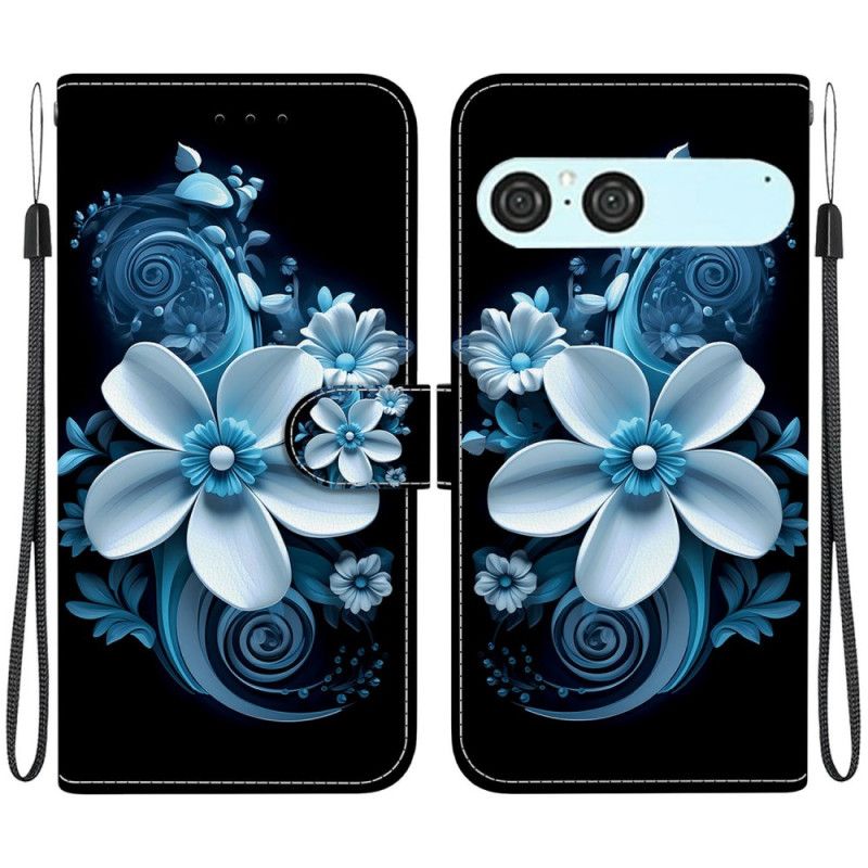 Etui Folio Sony Xperia 10 Vii CZarna Orchidea
