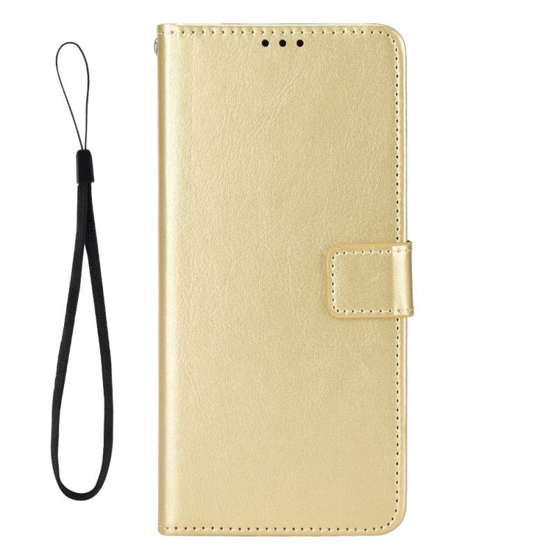 Etui Folio Sony Xperia 10 Vii Jaskrawa Sztuczna Skóra Etui Ochronne