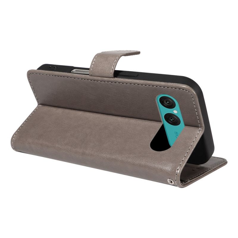 Etui Folio Sony Xperia 10 Vii Kot I Pszczoła Etui Ochronne