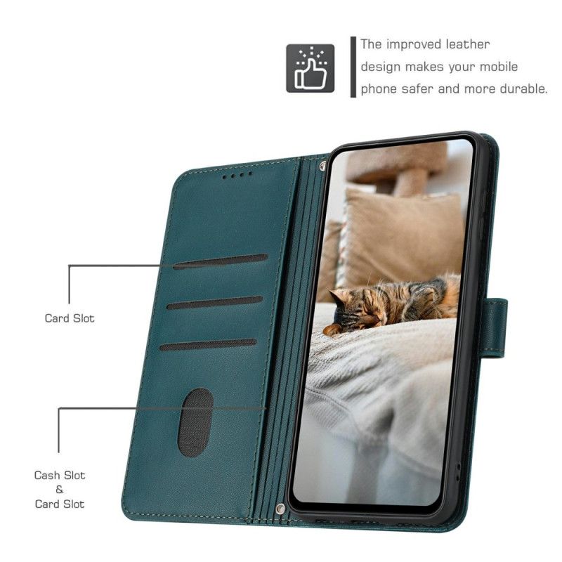 Etui Folio Sony Xperia 10 Vii Koty Z Paskiem Etui Ochronne