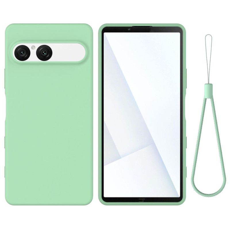 Etui Sony Xperia 10 Vii Silikon Z Paskiem Etui Ochronne