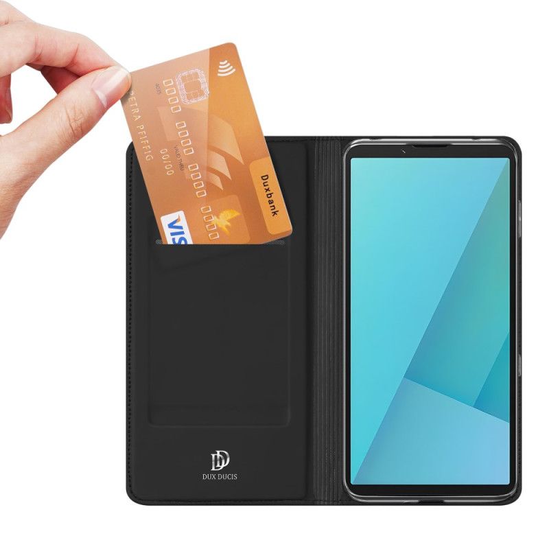 Flip Kotelot Sony Xperia 10 Vii Seria Skin Pro Dux Ducis Etui Ochronne