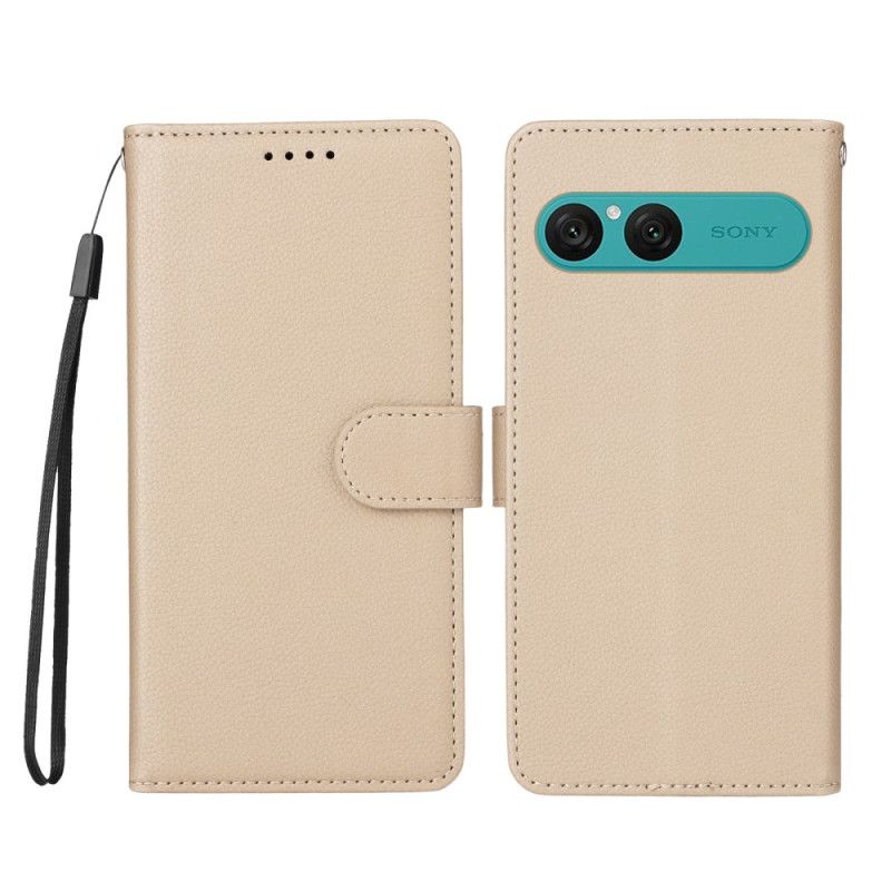 Obudowa Sony Xperia 10 Vii Etui Na Telefon Efekt Skóry I Blokada Rfid