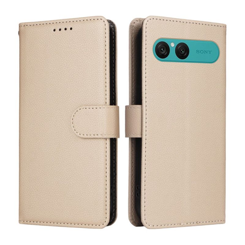 Obudowa Sony Xperia 10 Vii Etui Na Telefon Efekt Skóry I Blokada Rfid