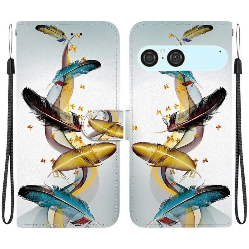 Pokrowce Sony Xperia 10 Vii Złote Pióra