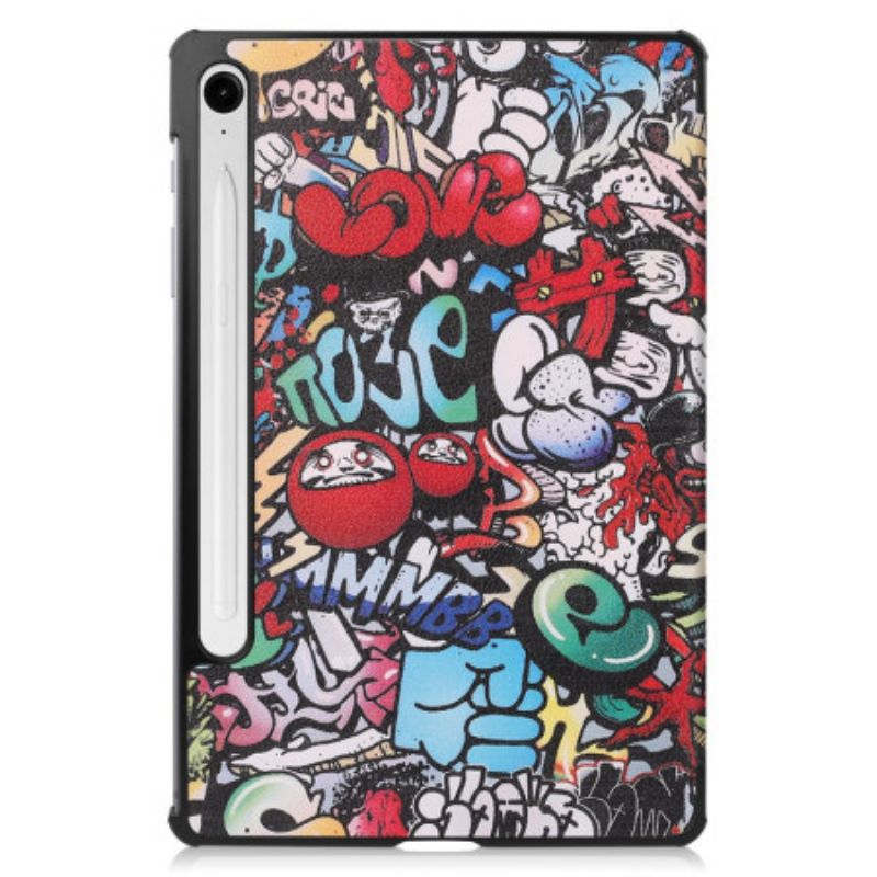 Samsung Galaxy Tab S10 Lite Wzmocniony Uchwyt Na Igłę Graffiti
