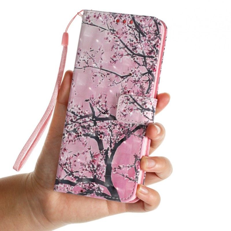 Etui Folio Samsung Galaxy S9 Plus Kwitnące Drzewo Etui Ochronne