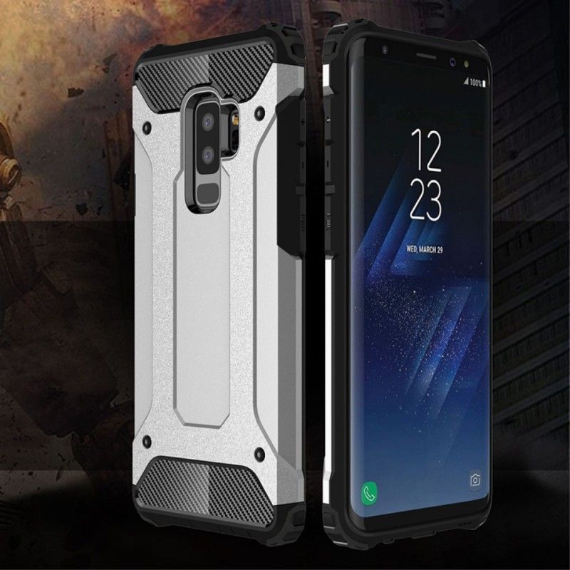 Futerały Samsung Galaxy S9 Plus Biały Czarny Ocalały