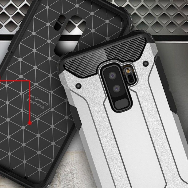 Futerały Samsung Galaxy S9 Plus Biały Czarny Ocalały