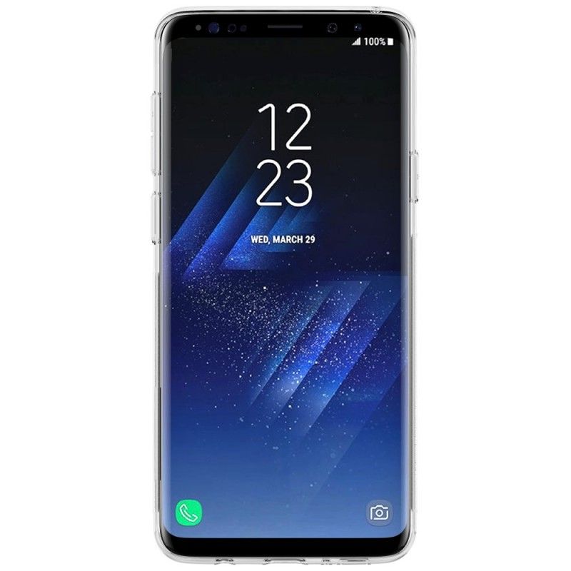 Futerały Samsung Galaxy S9 Plus Brązowy Etui na Telefon Przezroczysty Nillkin