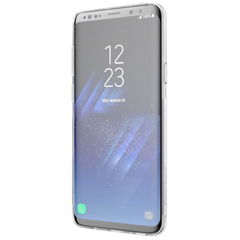 Futerały Samsung Galaxy S9 Plus Brązowy Etui na Telefon Przezroczysty Nillkin