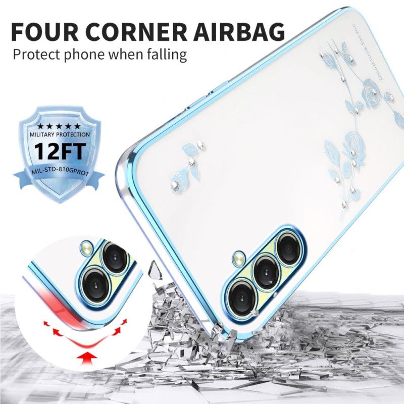 Etui Do Samsung Galaxy A17 4g / 5g Kadem Kwiatowy