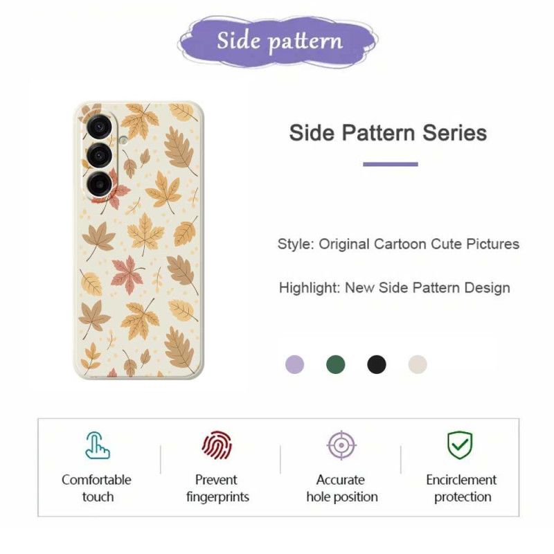 Etui Do Samsung Galaxy A17 4g / 5g Liście