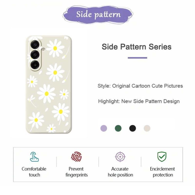 Etui Do Samsung Galaxy A17 4g / 5g Stokrotki