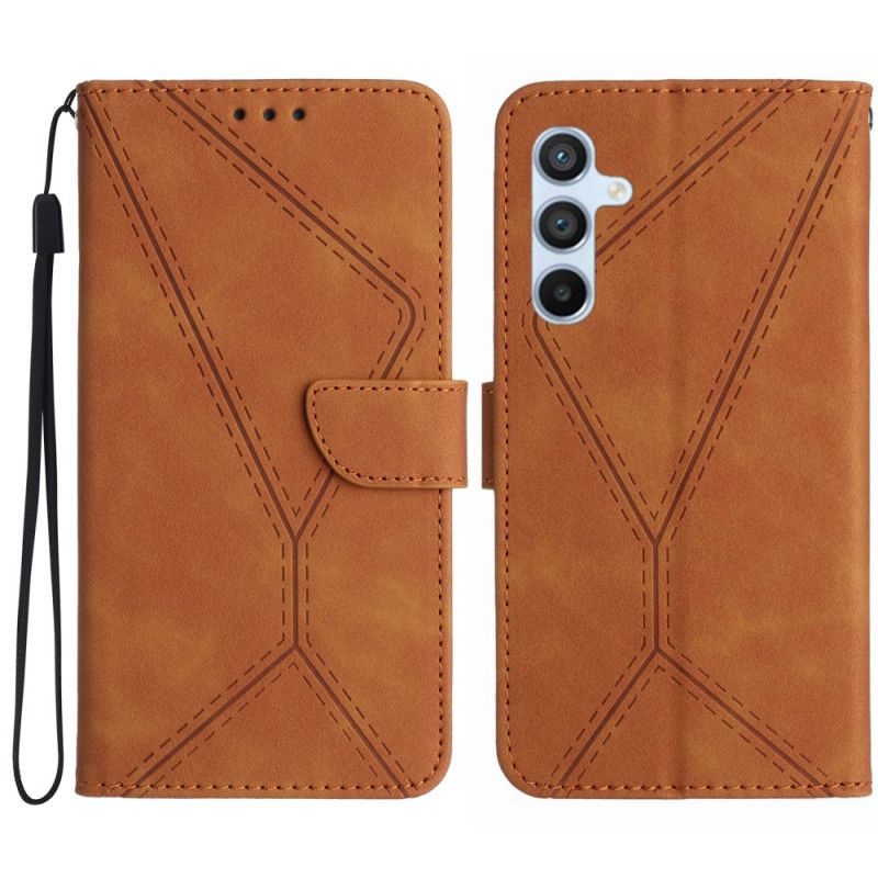 Etui Folio Do Samsung Galaxy A17 4g / 5g Linie I Paski