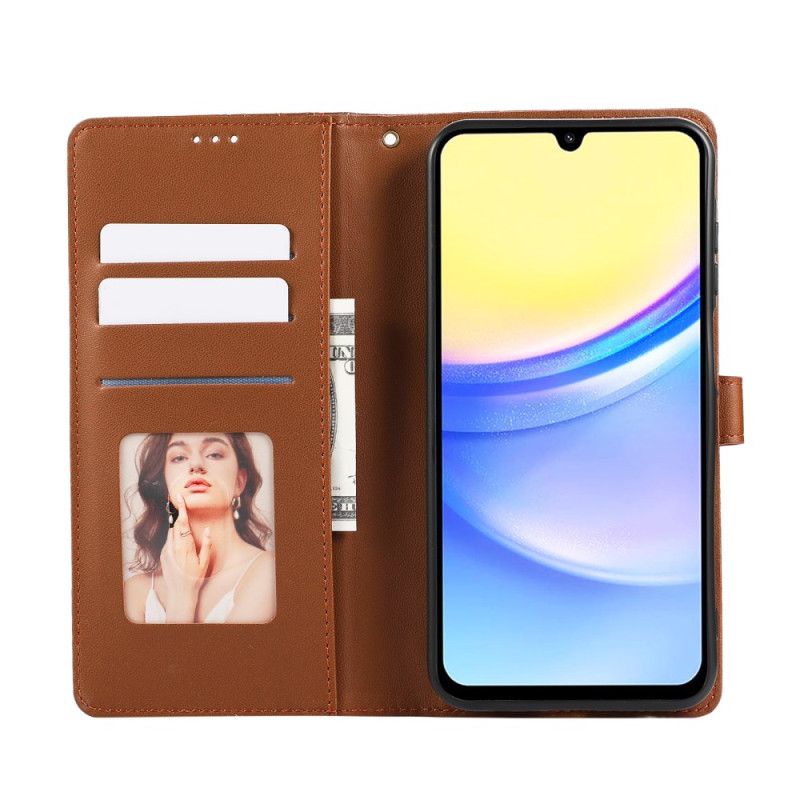 Etui Folio Do Samsung Galaxy A17 4g / 5g Obramowanie
