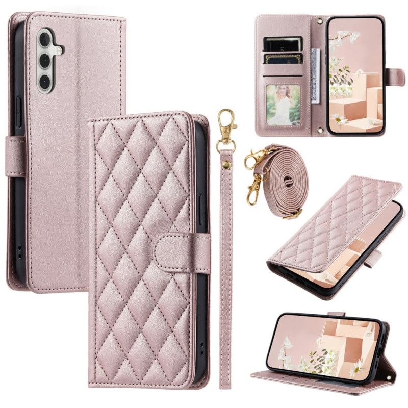 Etui Folio Do Samsung Galaxy A17 4g / 5g Styl Pikowany