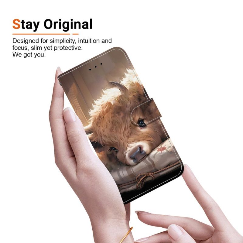 Etui Folio Samsung Galaxy A17 4g / 5g Cielę