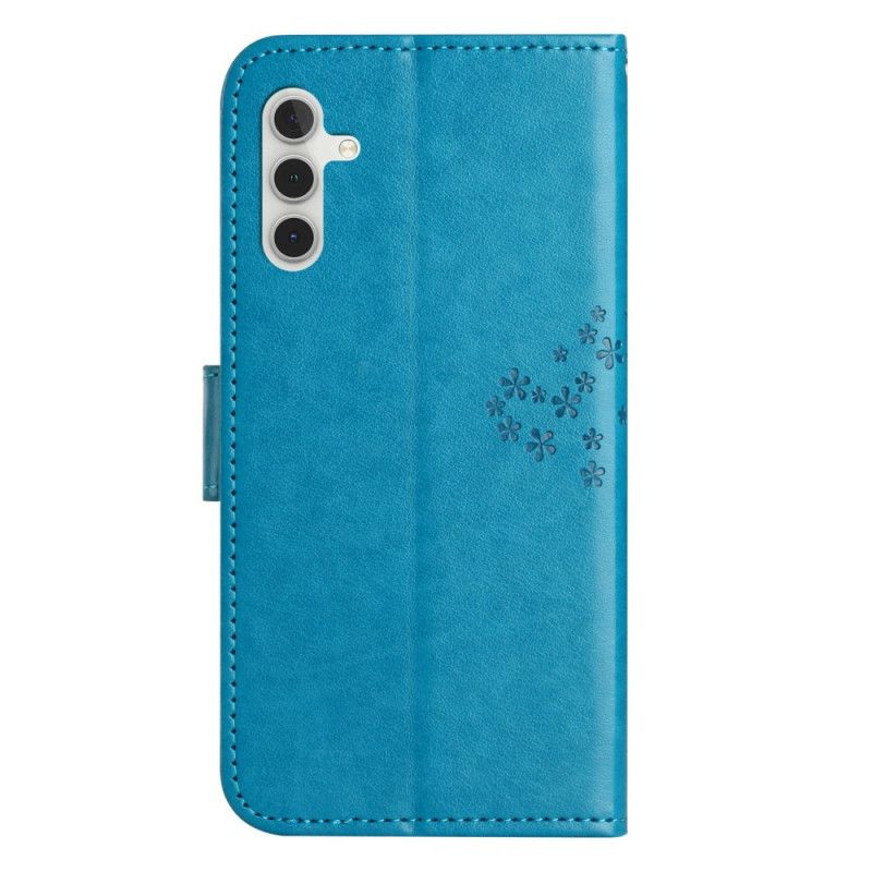 Etui Folio Samsung Galaxy A17 4g / 5g Drzewo I Sowy Etui Ochronne