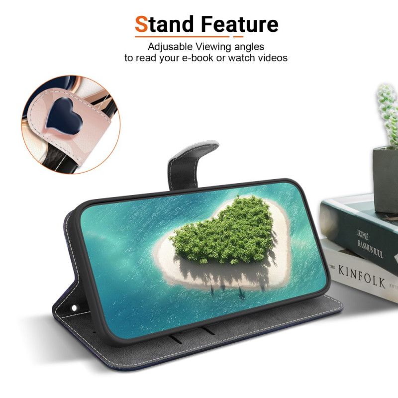 Etui Folio Samsung Galaxy A17 4g / 5g Dwa Serca Etui Ochronne