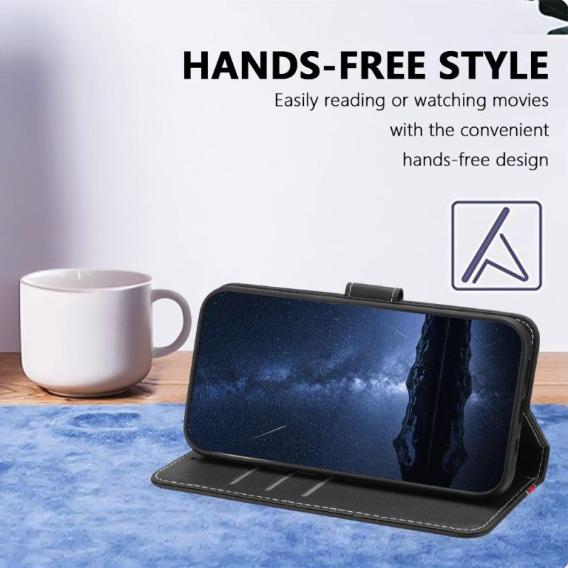 Etui Folio Samsung Galaxy A17 4g / 5g Kolorowe Wykończenia Etui Ochronne