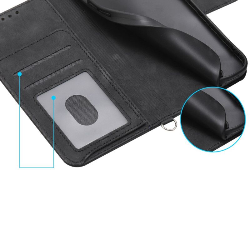 Etui Folio Samsung Galaxy A17 4g / 5g Koronkowy Portfel Z Efektem Zamszu Etui Ochronne