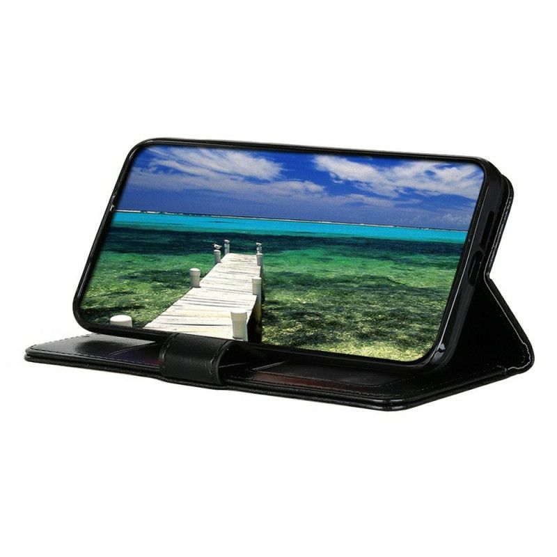 Etui Folio Samsung Galaxy A17 4g / 5g Lakier Do Sztucznej Skóry Etui Ochronne